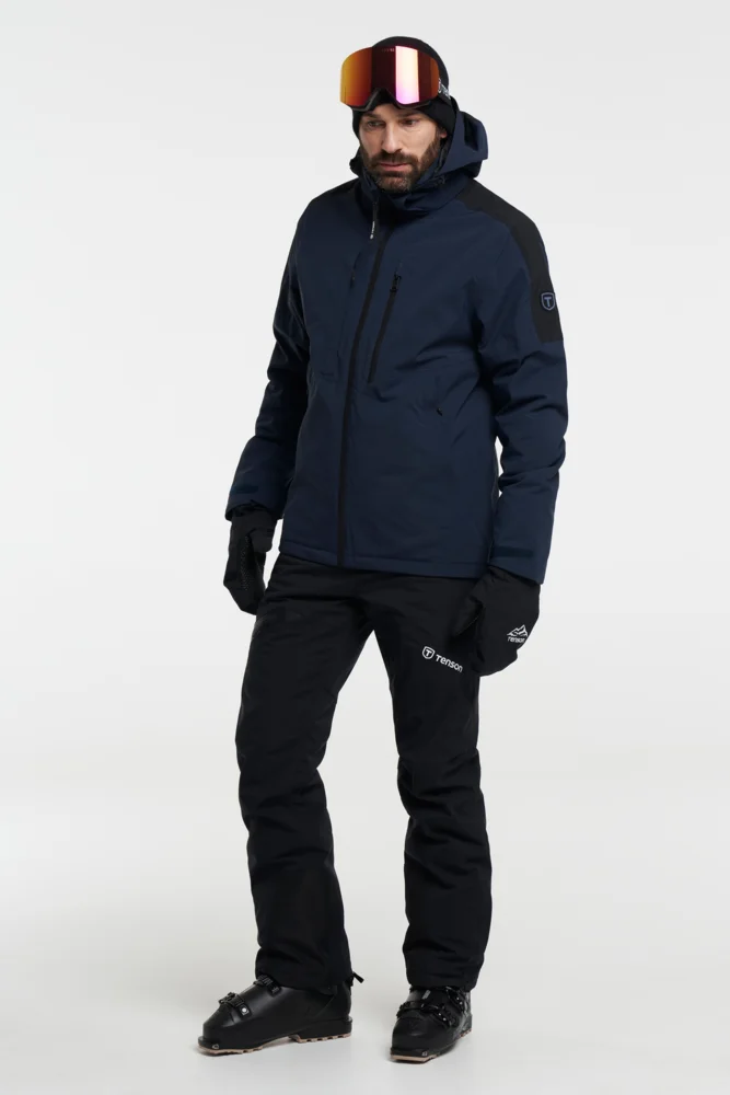 Herren Kapuzen Skijacke