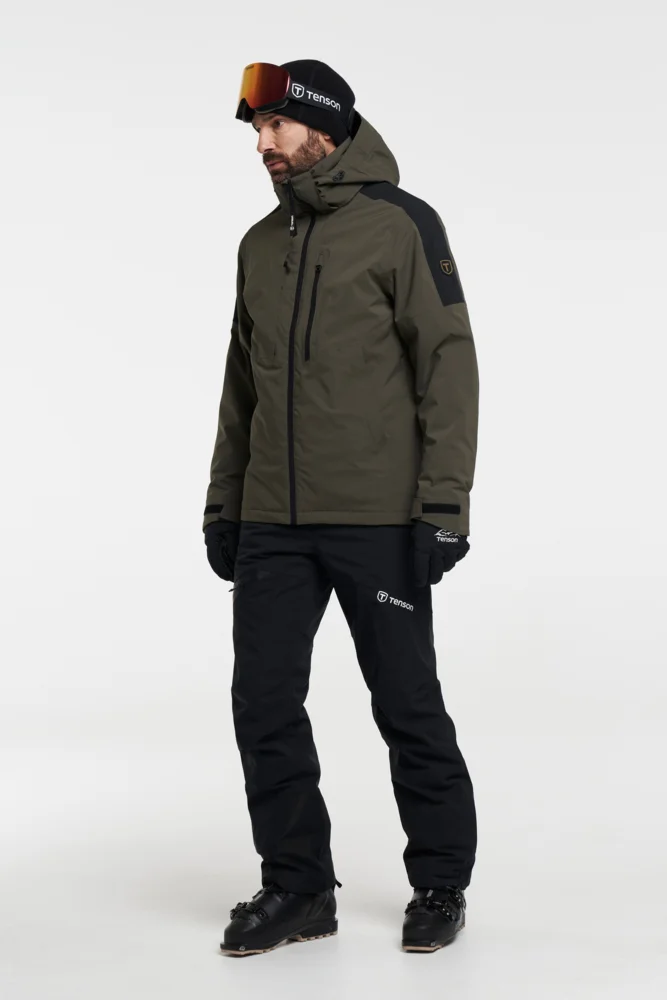 Herren Kapuzen Skijacke