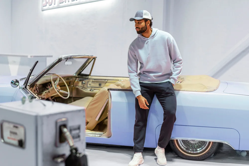 Men's Hooded Sweater "Lounge"
