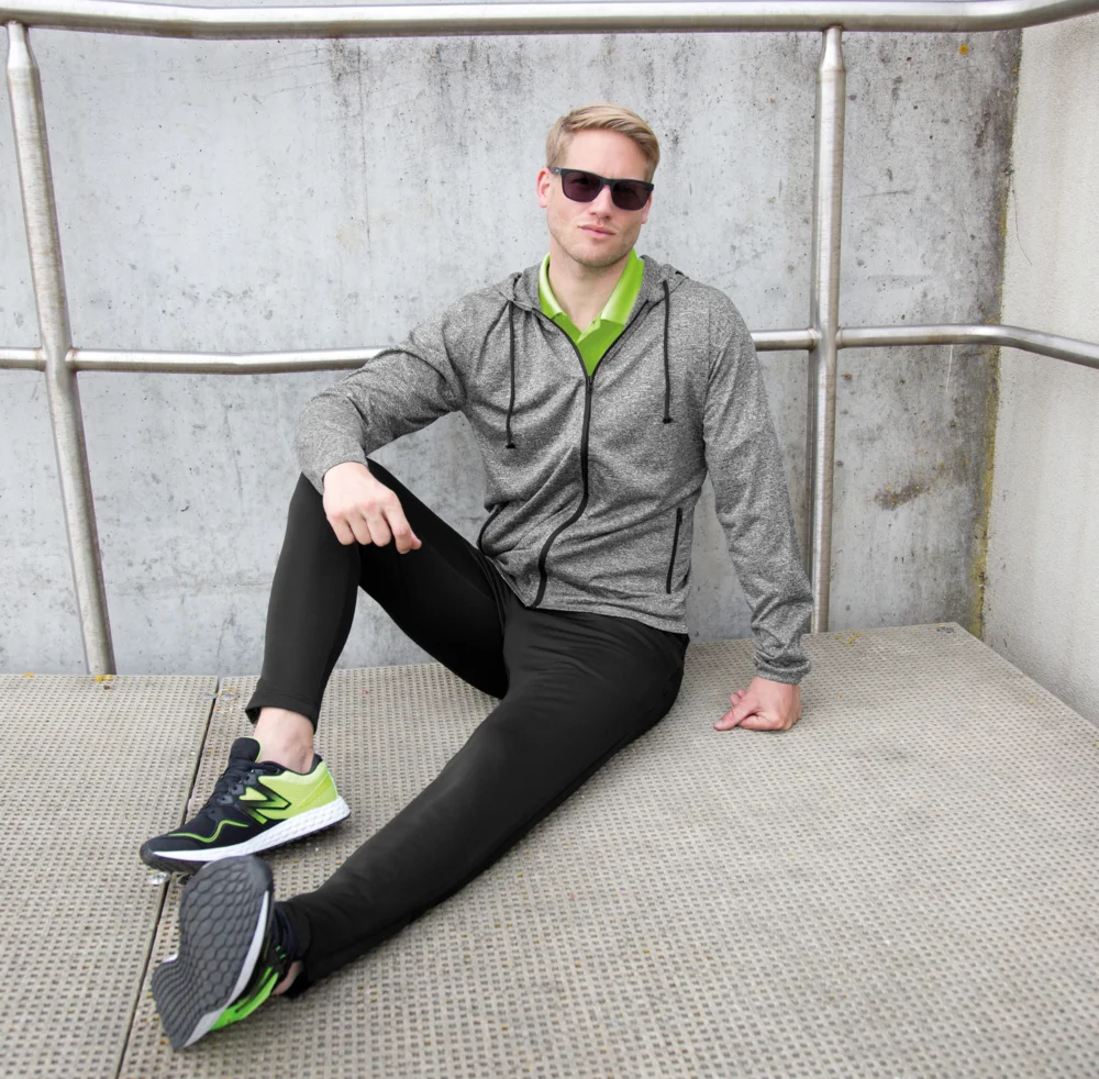 Herren Kapuzen Sweatjacke