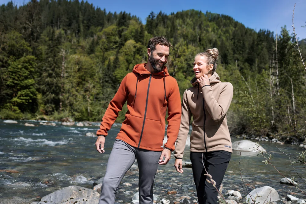 Men's Hooded Sweat Jacket