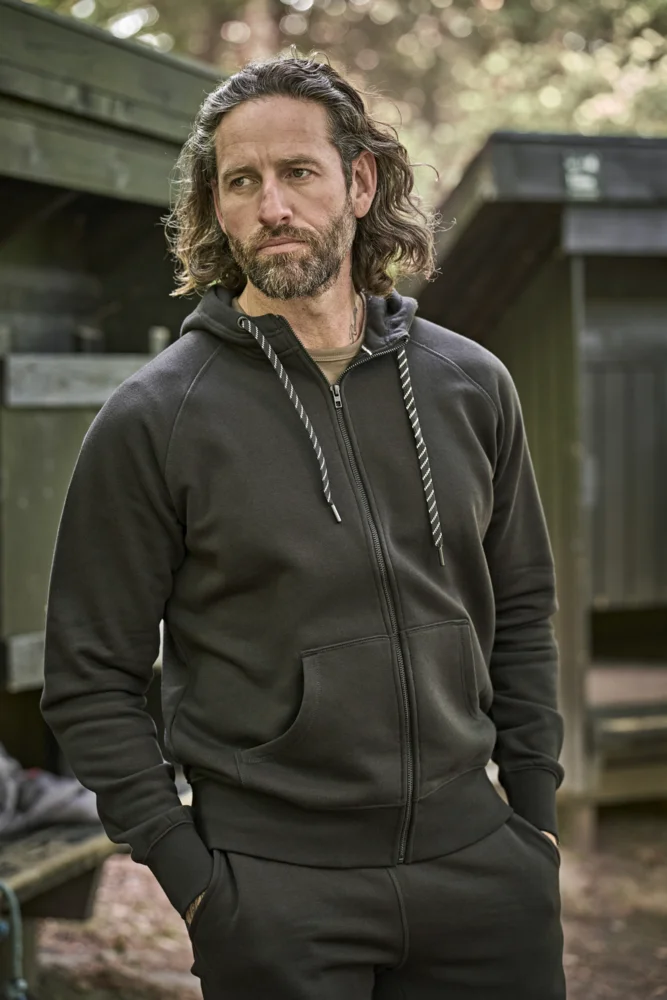 Herren Kapuzen Sweatjacke