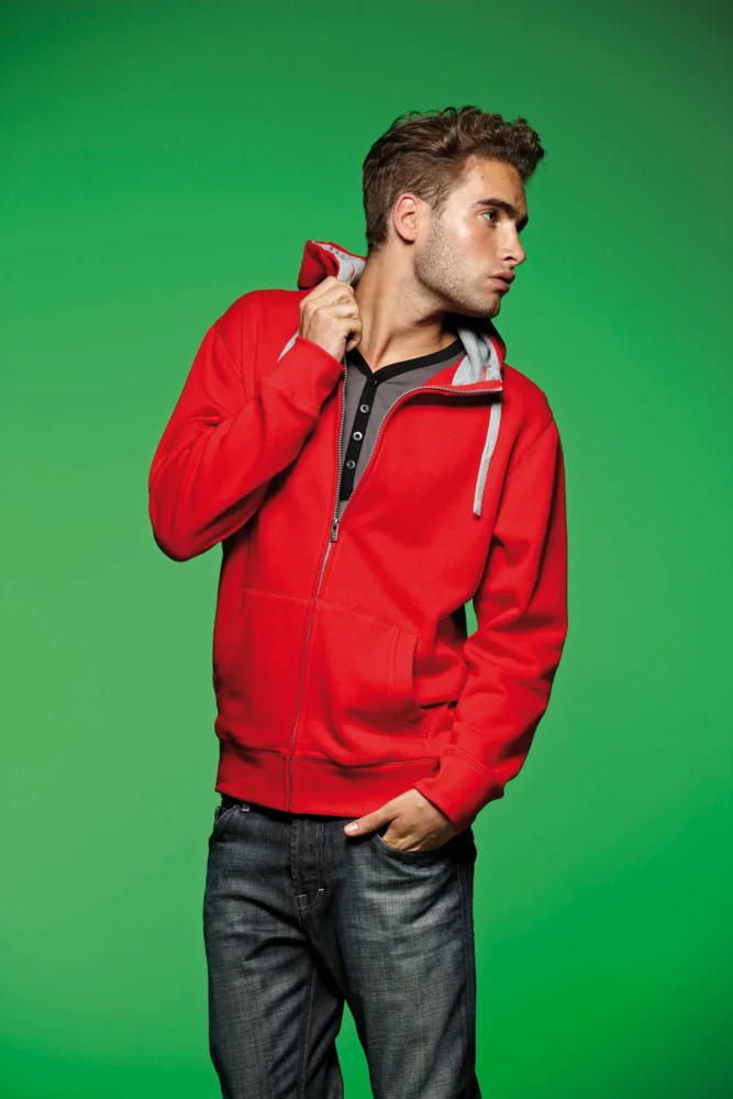 Herren Kapuzen Sweatjacke "Lifestyle"