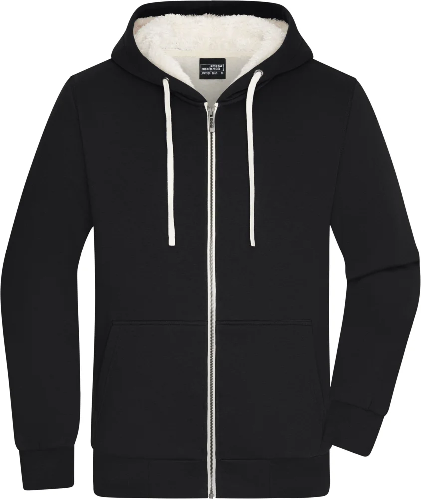 Herren Kapuzen Sweatjacke "Sherpa"