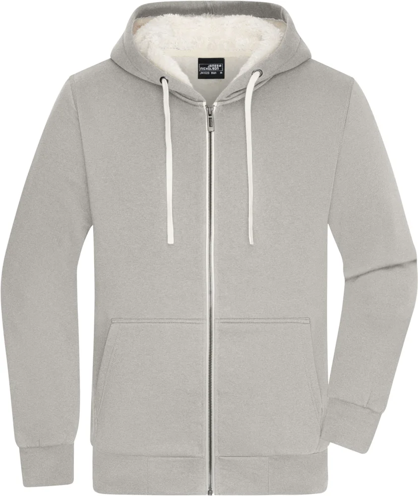 Herren Kapuzen Sweatjacke "Sherpa"