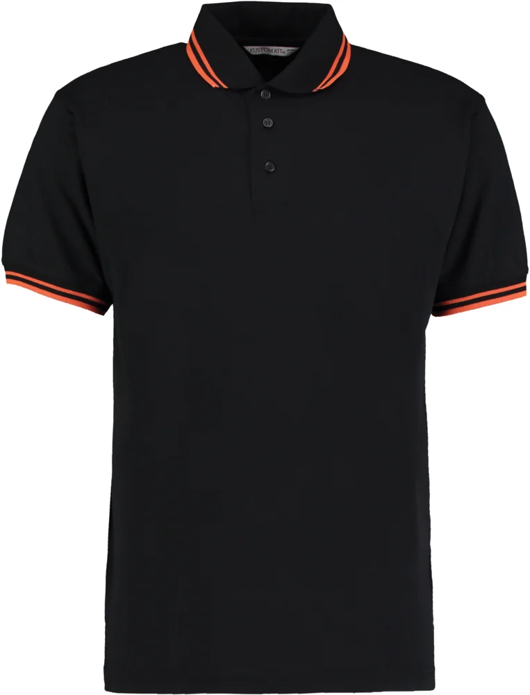 Men's Contrast Piqué Polo