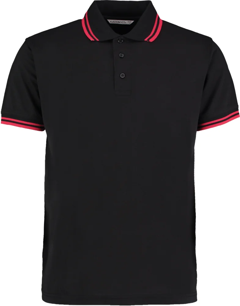 Men's Contrast Piqué Polo
