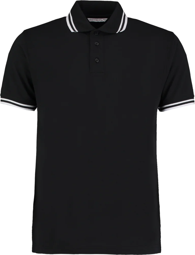 Men's Contrast Piqué Polo