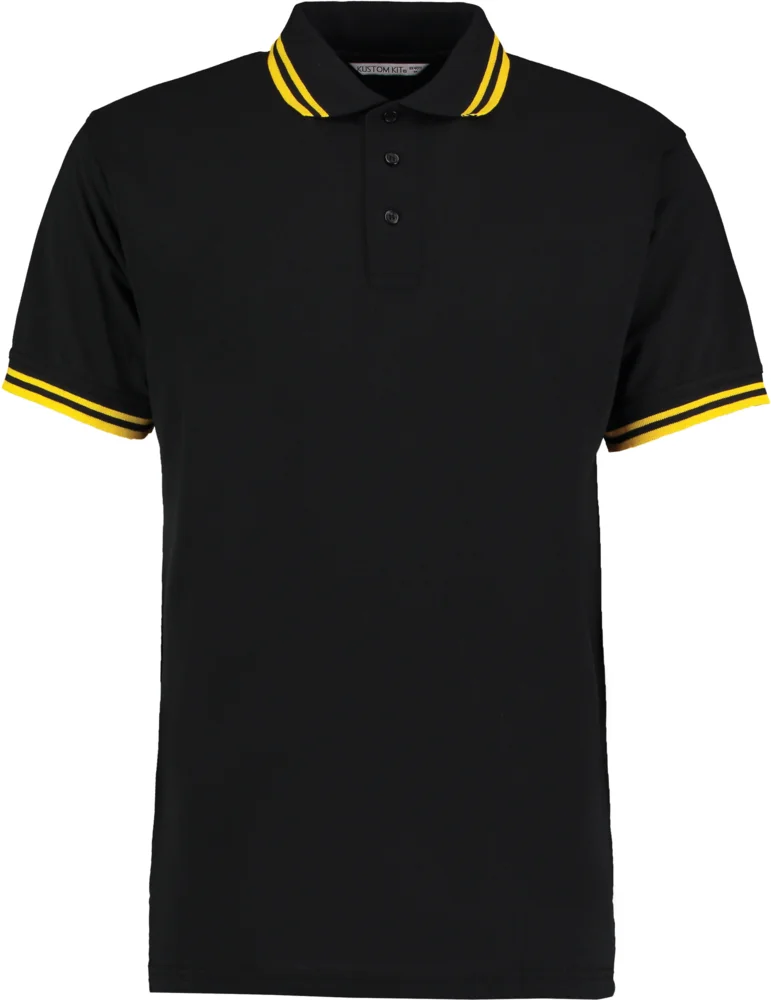 Men's Contrast Piqué Polo