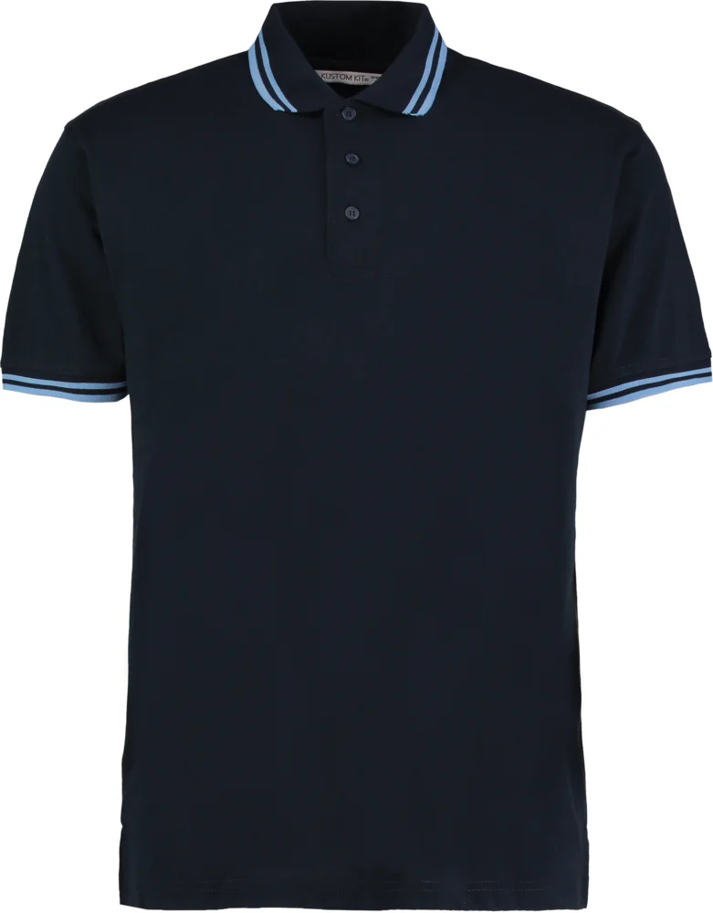 Men's Contrast Piqué Polo
