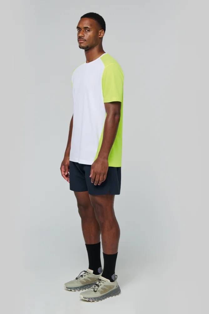 Herren Kontrast Sport Shirt