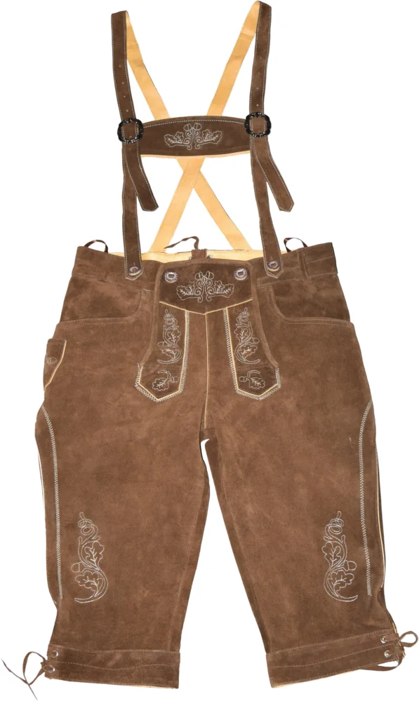 Herren Lederhose lang