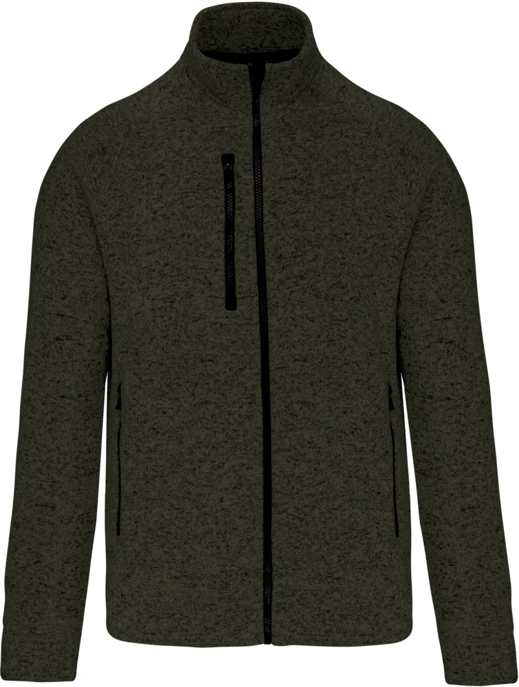 Men's Knitted Fleece Jacket