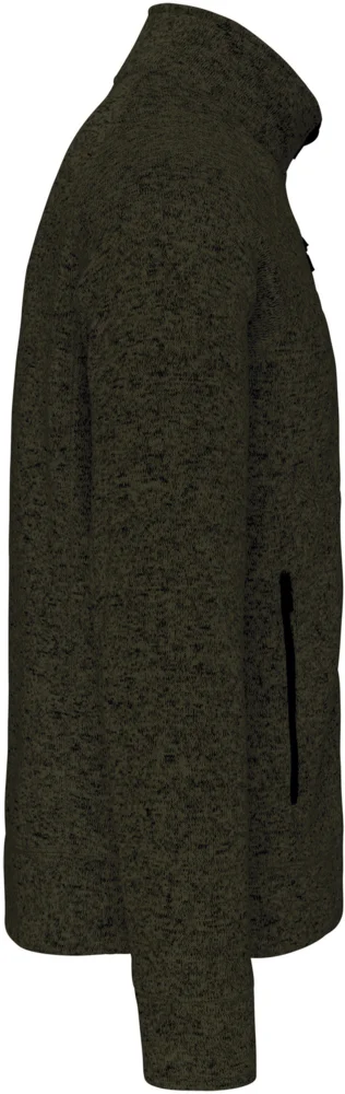 Men's Knitted Fleece Jacket