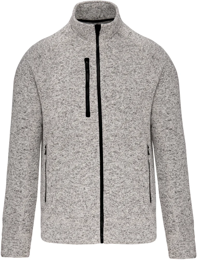 Men's Knitted Fleece Jacket