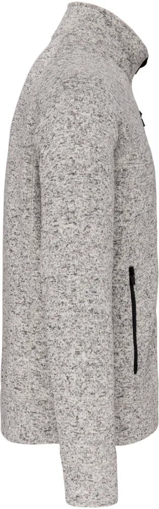 Men's Knitted Fleece Jacket