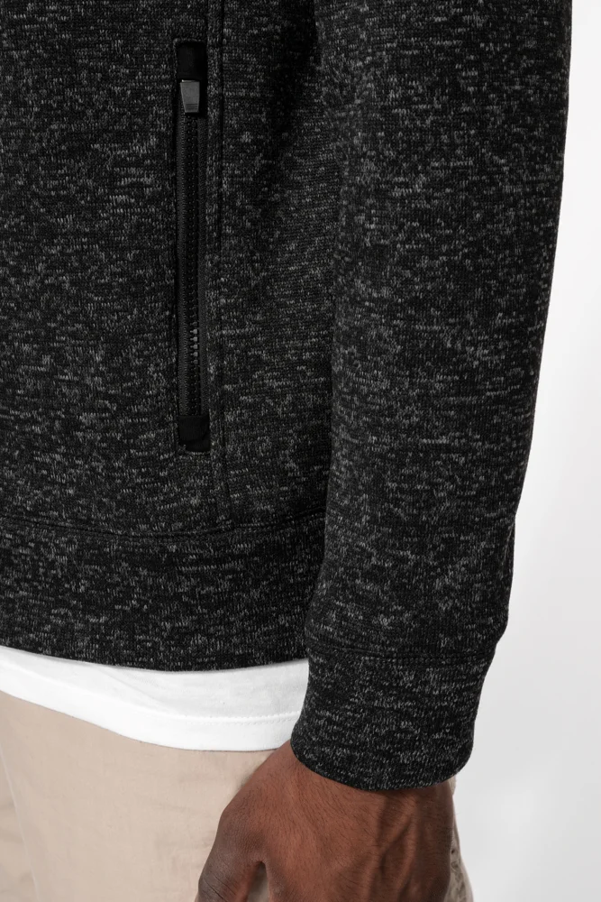 Men's Knitted Fleece Jacket