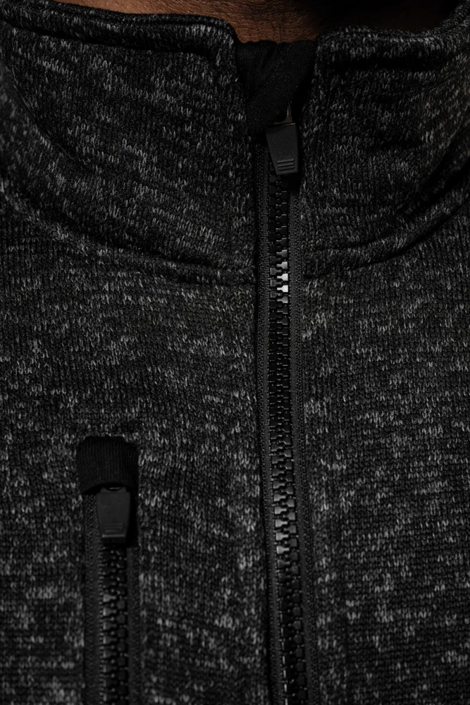 Men's Knitted Fleece Jacket