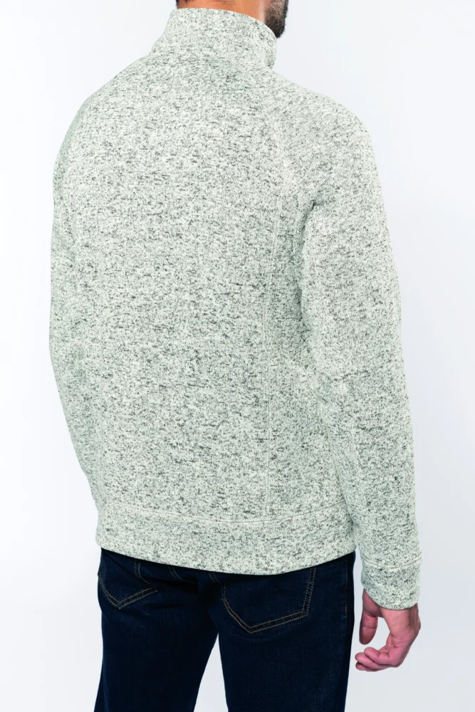 Men's Knitted Fleece Jacket