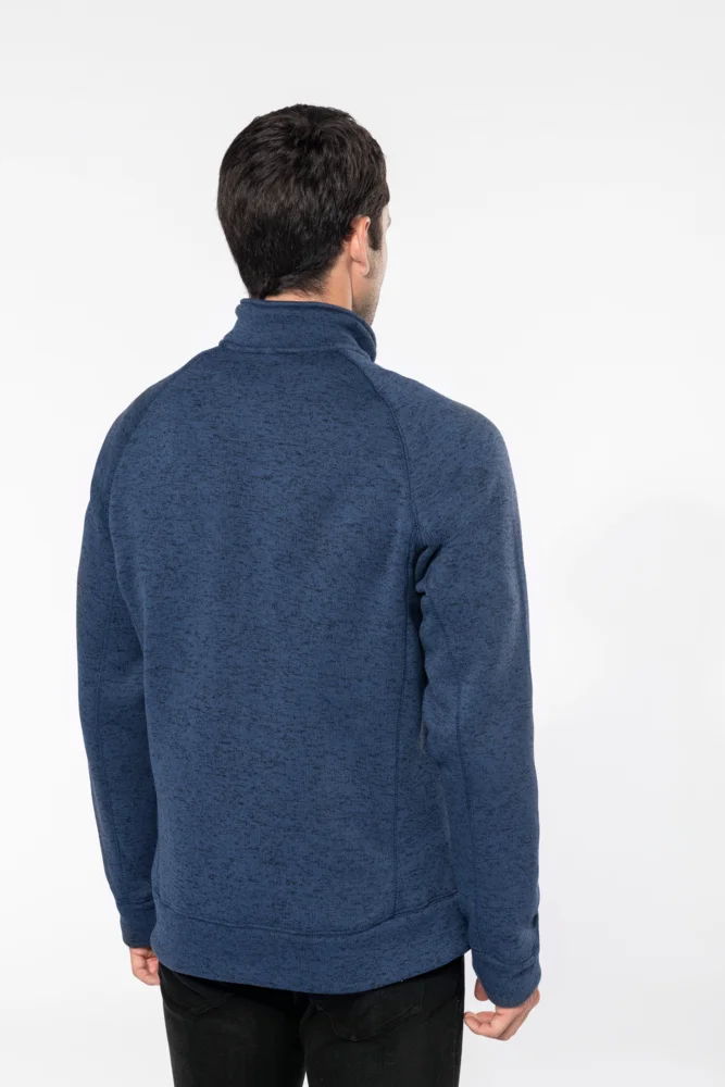 Men's Knitted Fleece Jacket