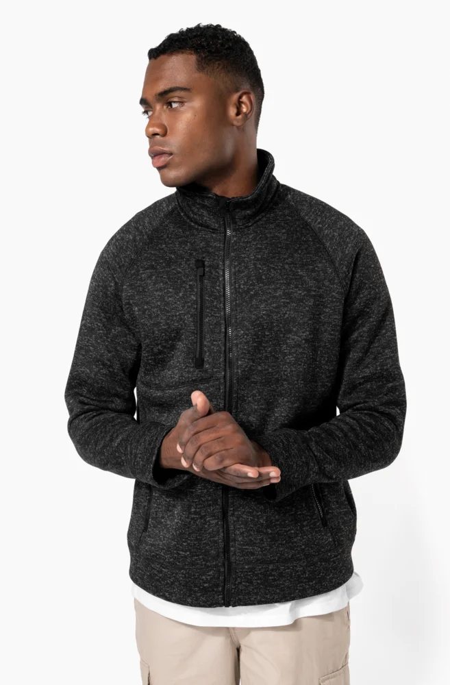 Men's Knitted Fleece Jacket