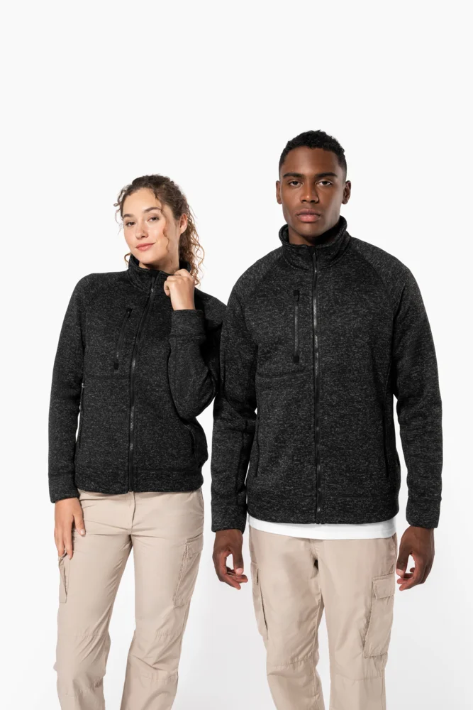 Men's Knitted Fleece Jacket