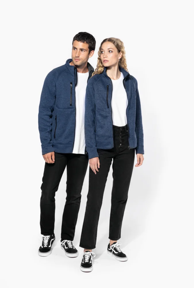 Men's Knitted Fleece Jacket