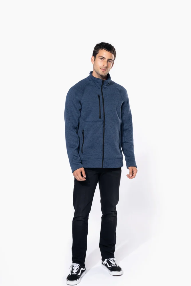 Men's Knitted Fleece Jacket