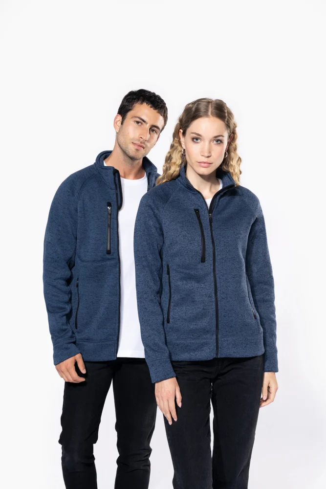 Men's Knitted Fleece Jacket