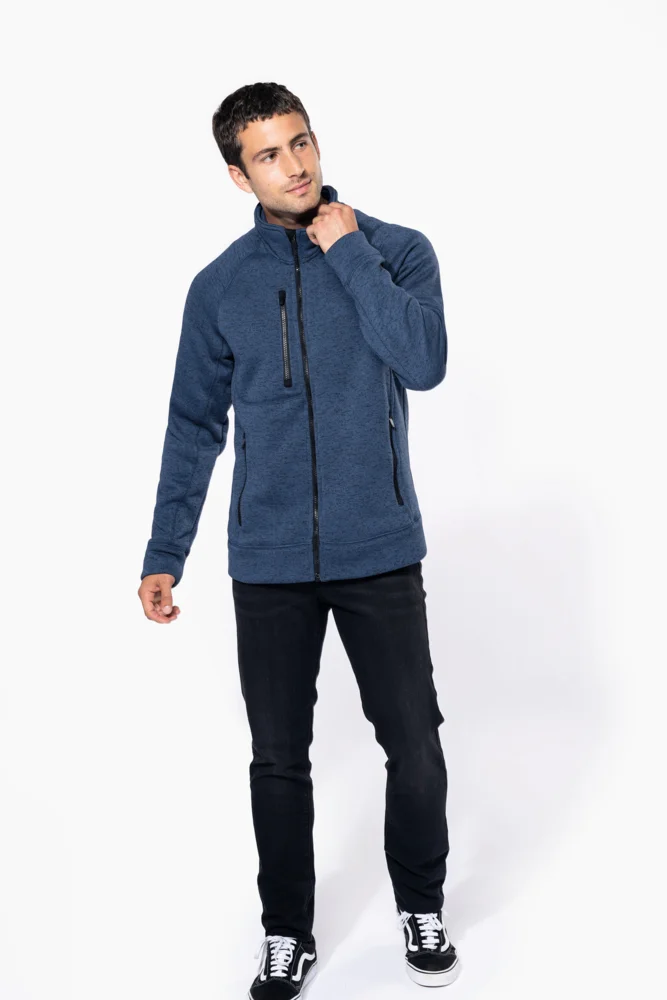 Men's Knitted Fleece Jacket