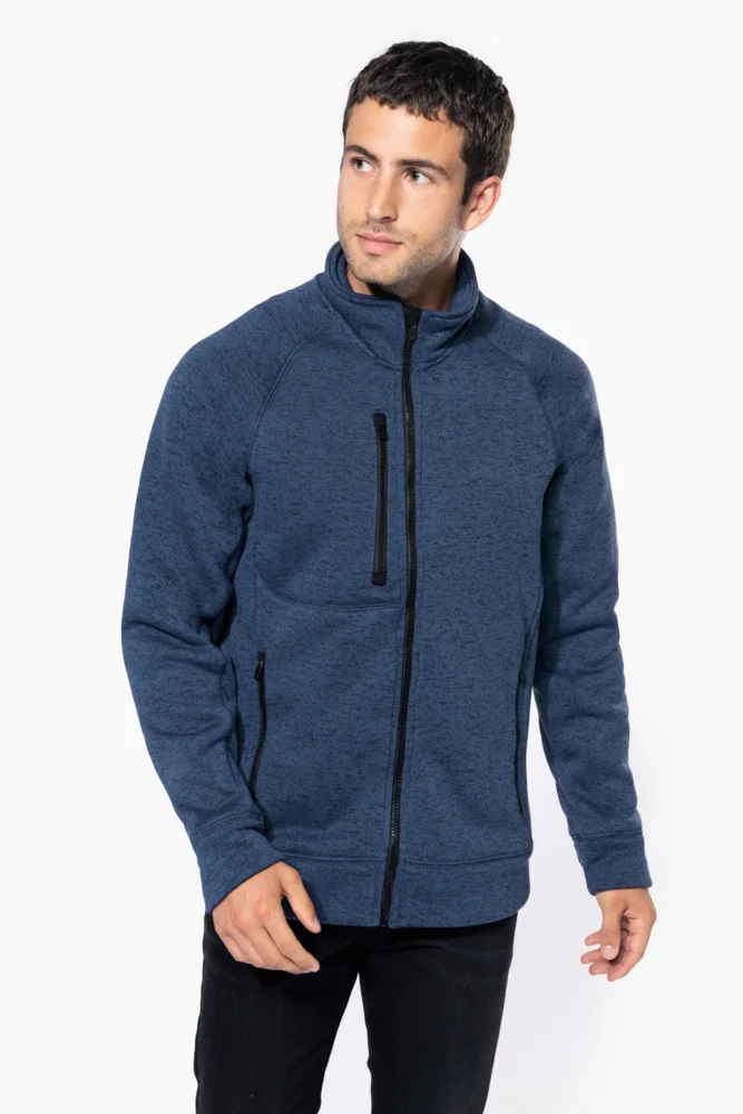 Men's Knitted Fleece Jacket