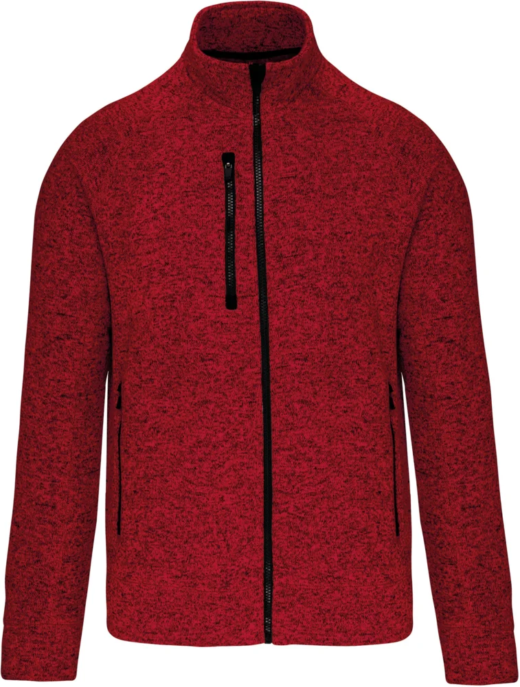 Men's Knitted Fleece Jacket