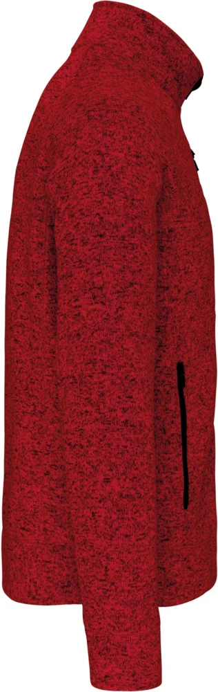 Men's Knitted Fleece Jacket