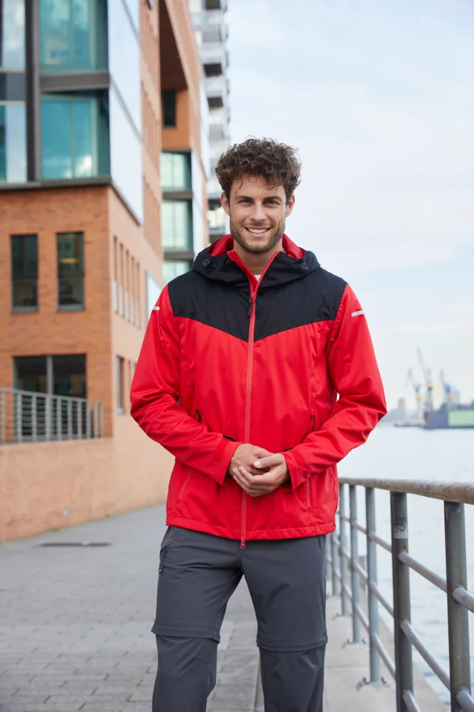 Herren Outdoor Softshell Jacke