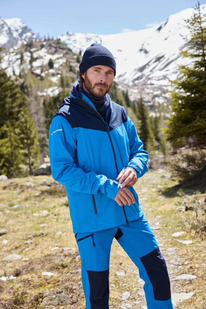 Herren Outdoor Softshell Jacke