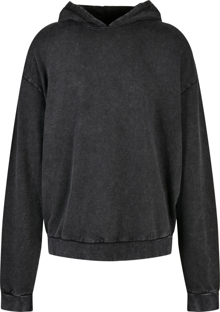 Herren Oversize Kapuzensweater "Acid Wash"