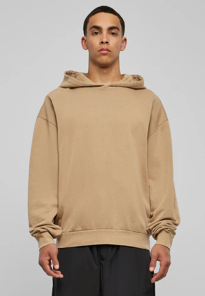 Herren Oversize Kapuzensweater "Acid Wash"