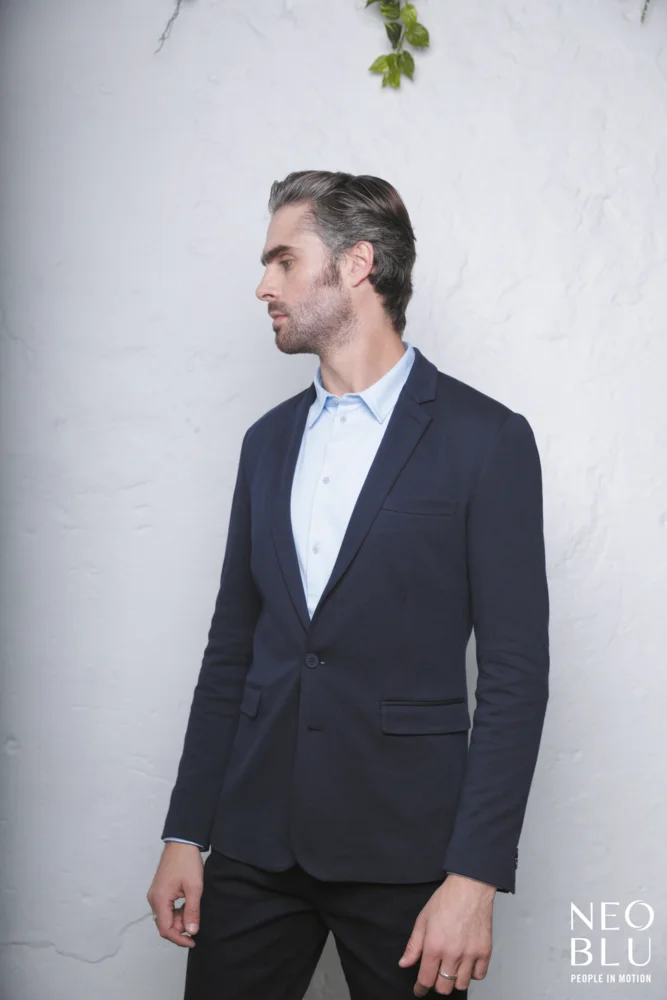 Herren Piqué Blazer