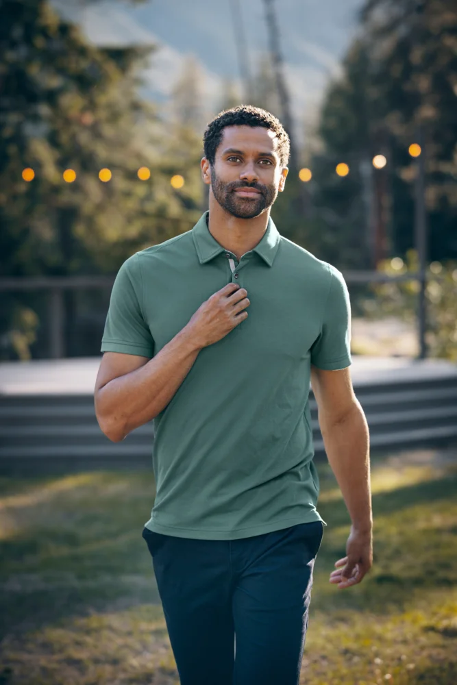 Herren Piqué Polo