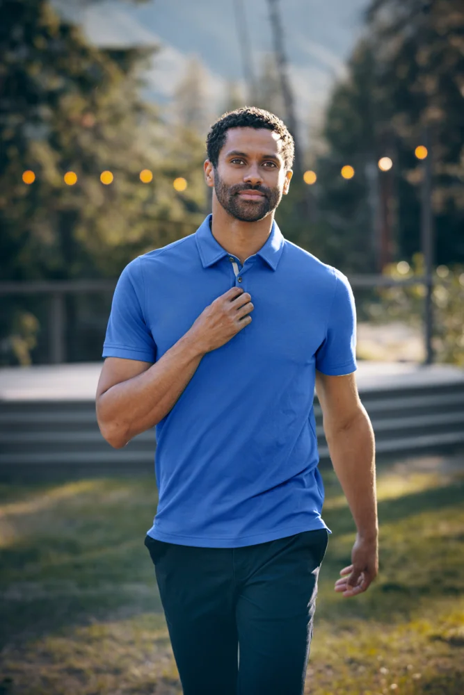 Herren Piqué Polo