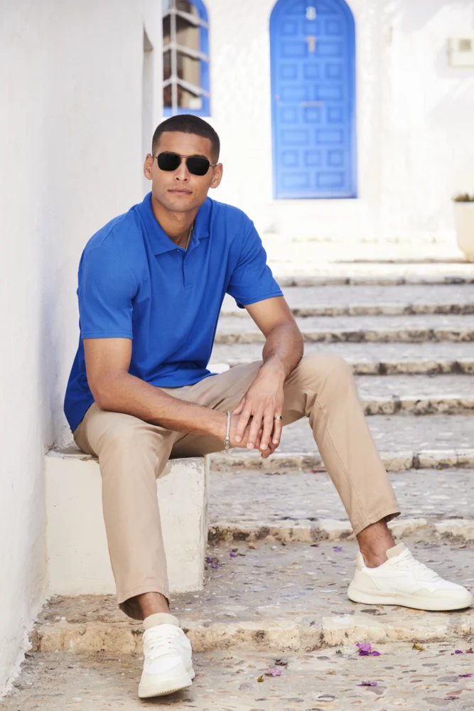 Herren Piqué Polo
