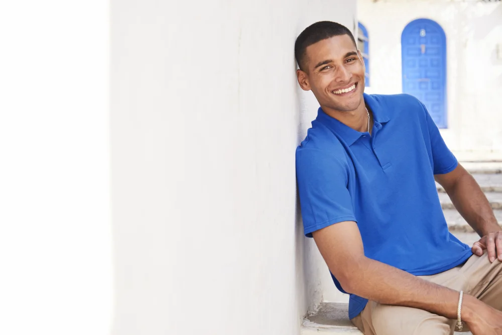 Herren Piqué Polo