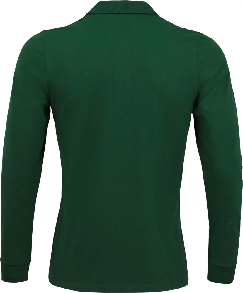 Herren Piqué Polo langarm