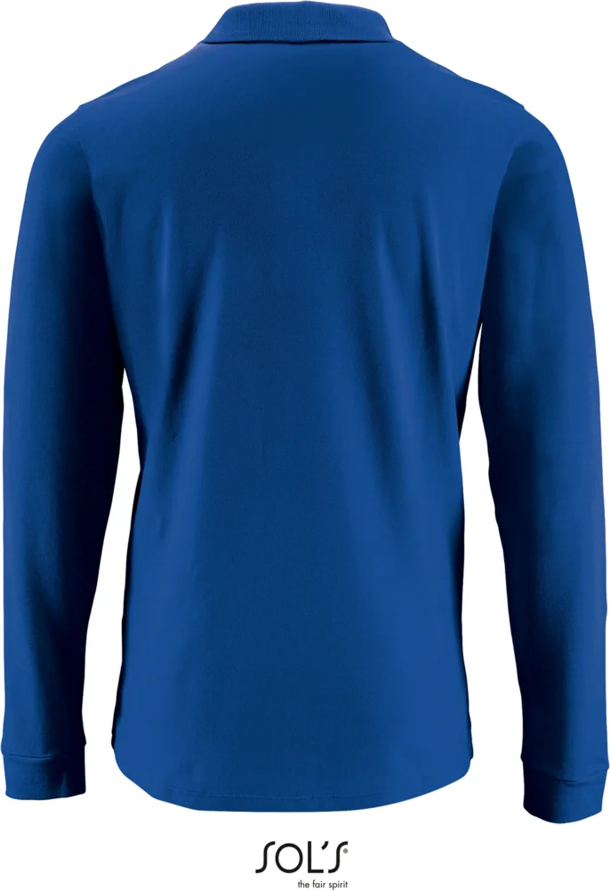 Herren Piqué Polo langarm