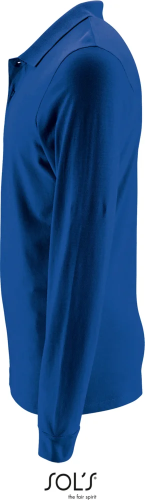 Herren Piqué Polo langarm