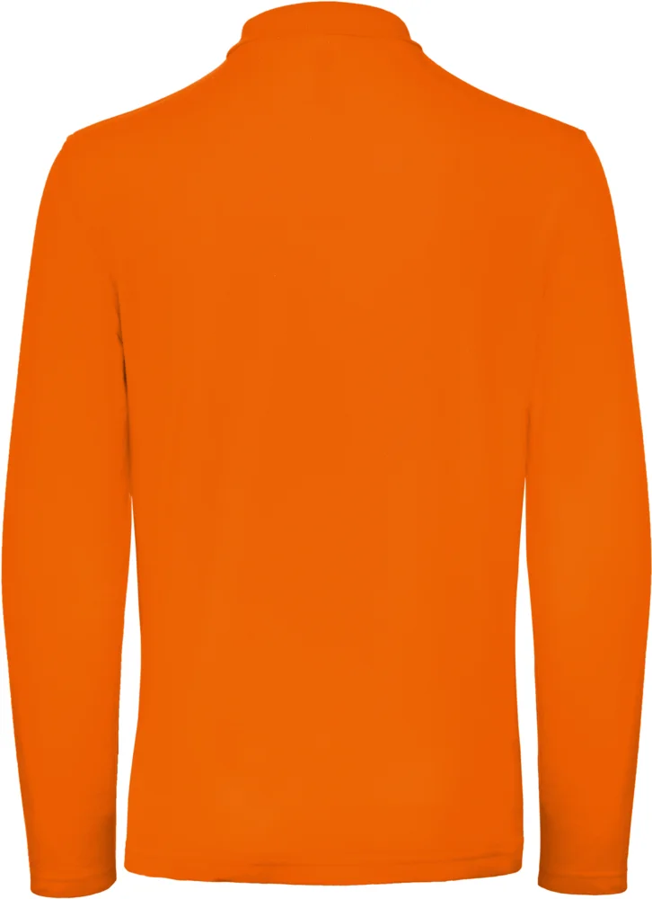 Herren Piqué Polo langarm