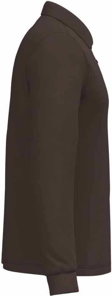 Herren Piqué Polo langarm