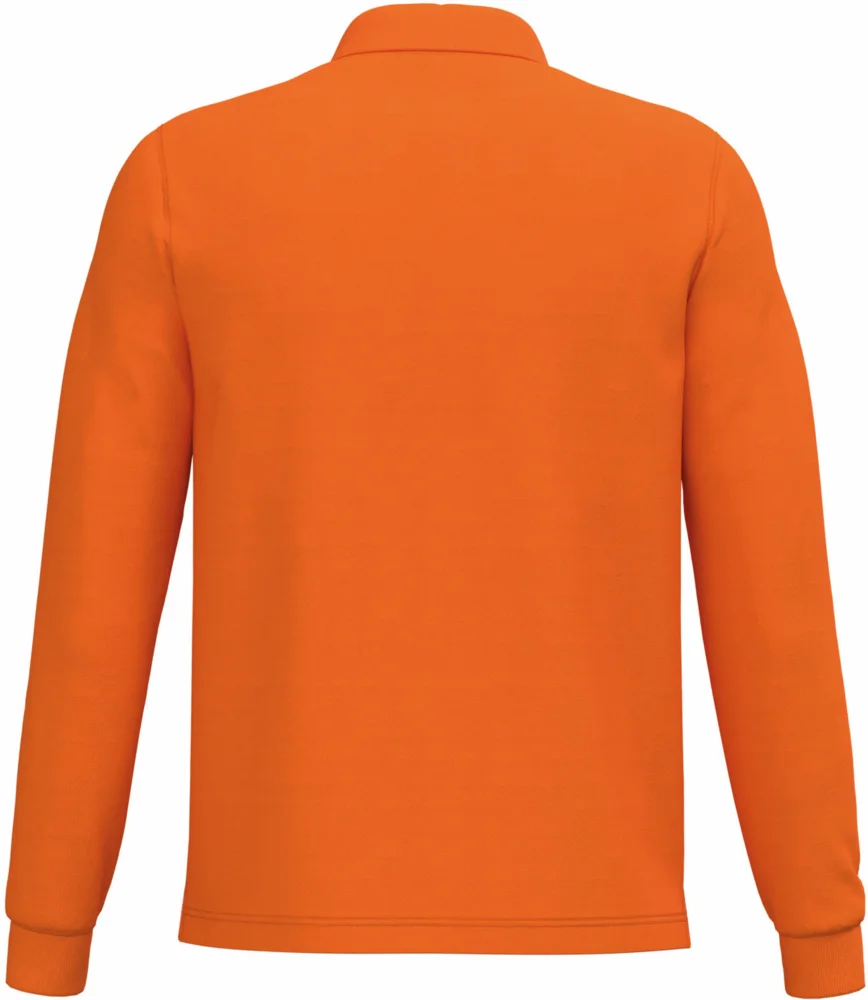 Herren Piqué Polo langarm