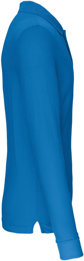 Herren Piqué Polo langarm