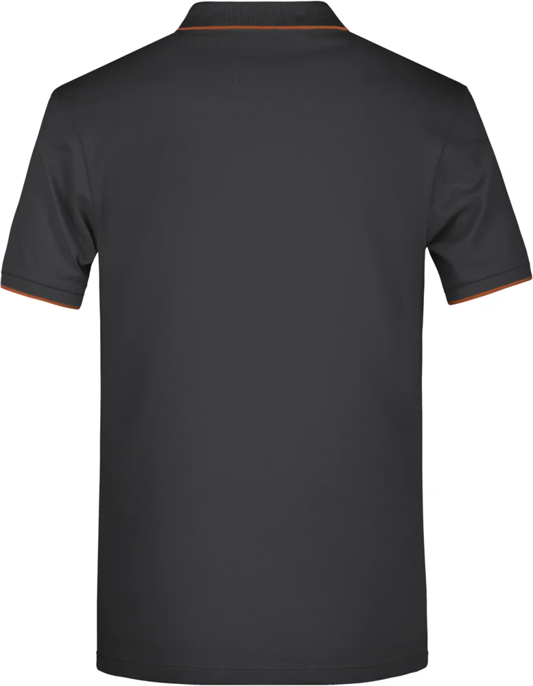 Herren Piqué Polo Stripe